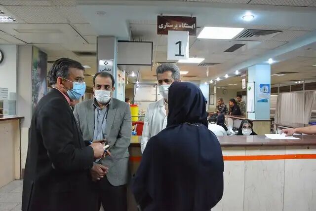 بازدید بازرس کل امور بهداشت و درمان سازمان بازرسی از بیمارستان لقمان بازدید بازرس کل امور بهداشت و درمان سازمان بازرسی از بیمارستان لقمان