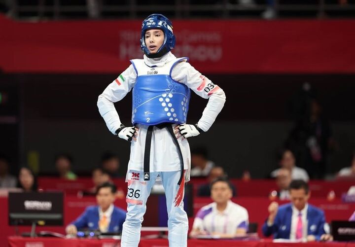 مبینا نعمتزاده سهمیه المپیک گرفت مبینا نعمتزاده سهمیه المپیک گرفت