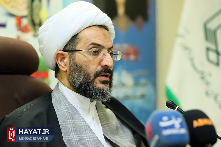 نشست خبری سخنگوی سازمان اوقاف و امور خیریه