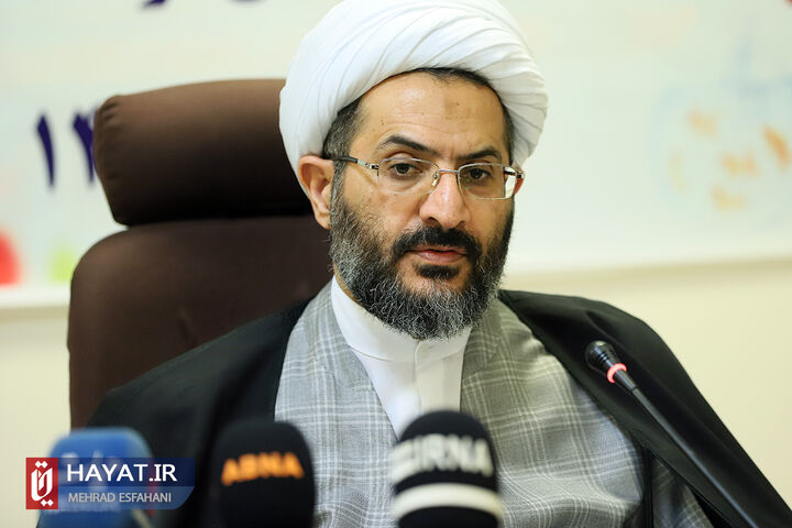 نشست خبری سخنگوی سازمان اوقاف و امور خیریه