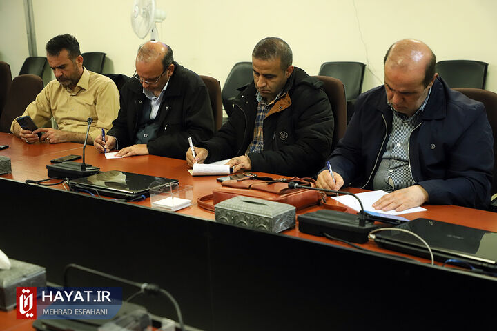 نشست خبری سخنگوی سازمان اوقاف و امور خیریه