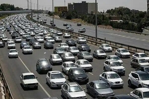ترافیک نیمه سنگین در آزاد راه‌های قزوین
