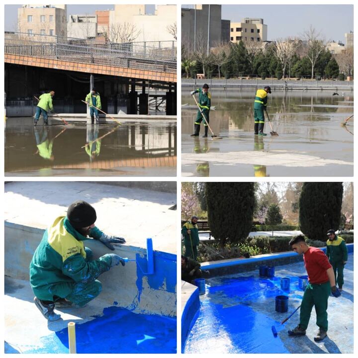 لایروبی و آب اندازی مجدد دریاچه های مصنوعی بوستان زندگی و پارک شهر لایروبی و آب اندازی مجدد دریاچه های مصنوعی بوستان زندگی و پارک شهر