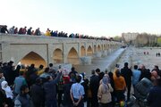 زاینده رود به اصفهان رسید