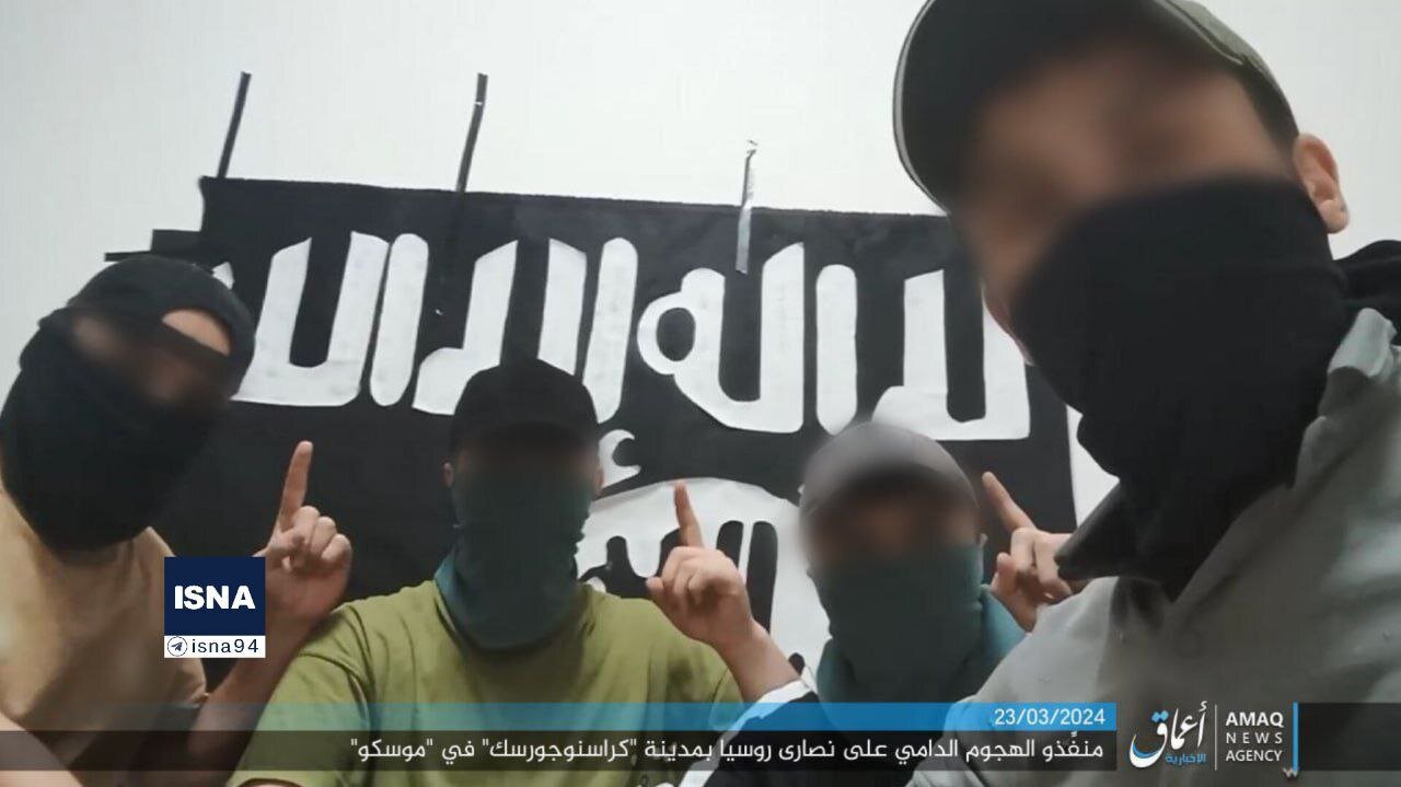 داعش عکس عاملان حمله تروریستی مسکو را منتشر کرد