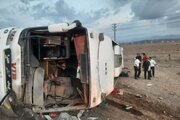 تصادف مرگبار اتوبوس در ارومیه