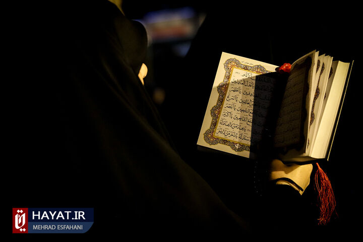 لیالی قدر بیست و یکم ماه رمضان در گلزار شهدا