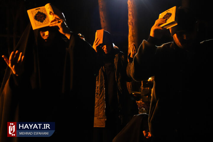 لیالی قدر بیست و یکم ماه رمضان در گلزار شهدا