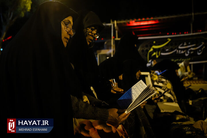 لیالی قدر بیست و یکم ماه رمضان در گلزار شهدا