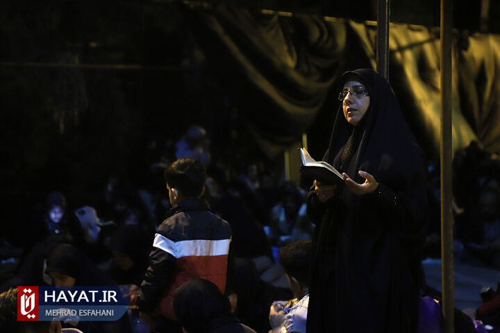 لیالی قدر بیست و یکم ماه رمضان در گلزار شهدا