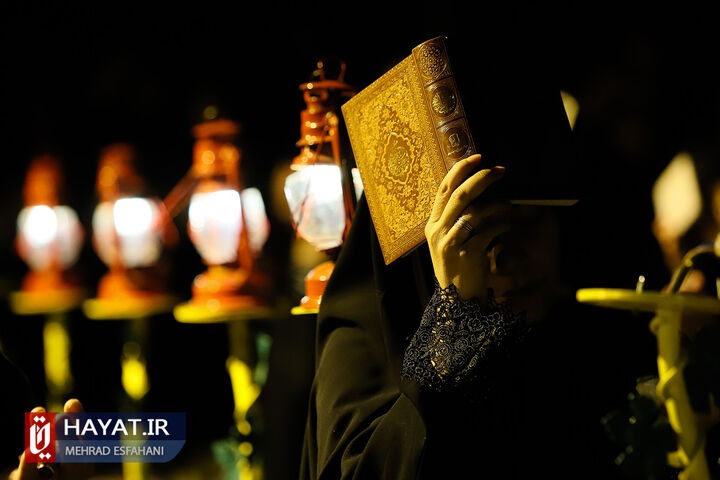 لیالی قدر بیست و یکم ماه رمضان در گلزار شهدا