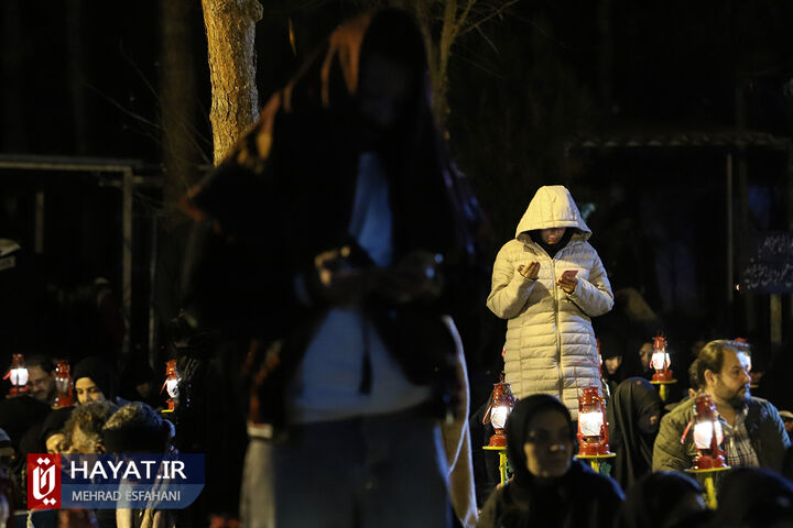 لیالی قدر بیست و یکم ماه رمضان در گلزار شهدا
