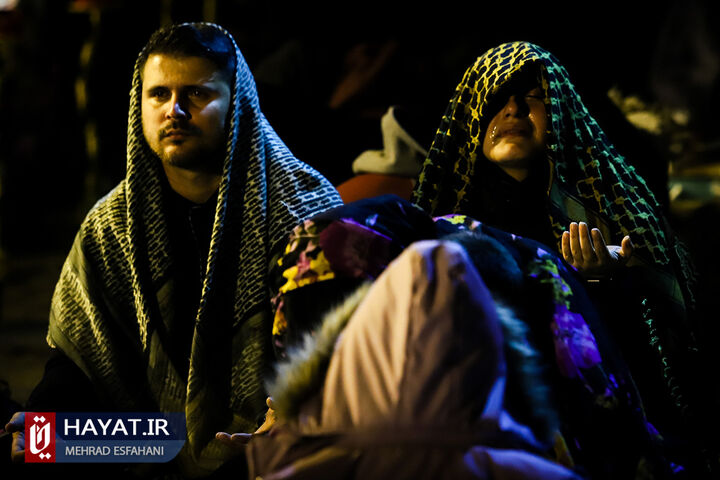 لیالی قدر بیست و یکم ماه رمضان در گلزار شهدا