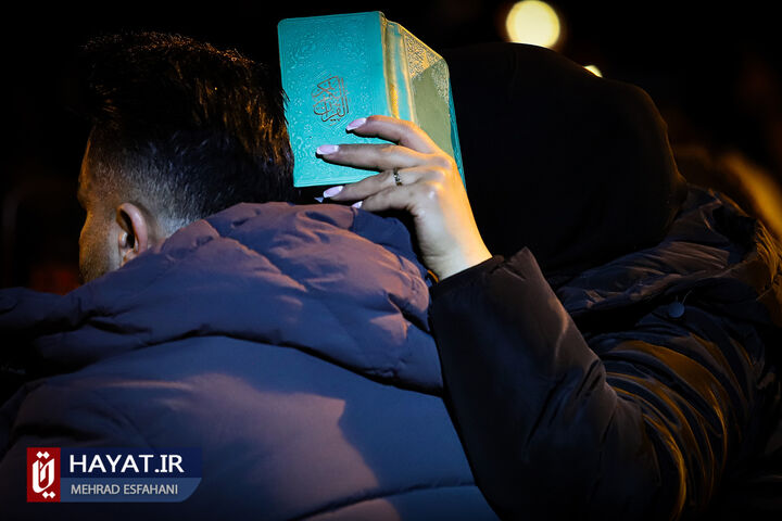 لیالی قدر بیست و یکم ماه رمضان در گلزار شهدا