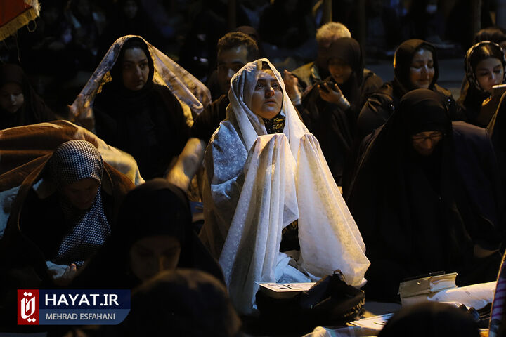 لیالی قدر بیست و یکم ماه رمضان در گلزار شهدا