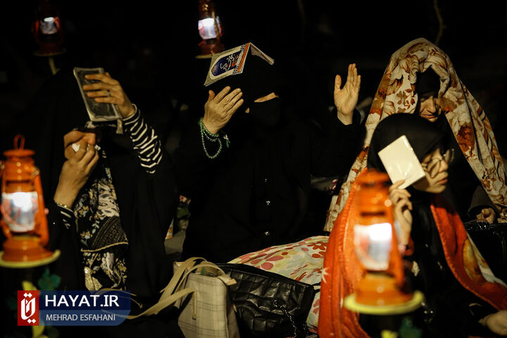 لیالی قدر بیست و یکم ماه رمضان در گلزار شهدا