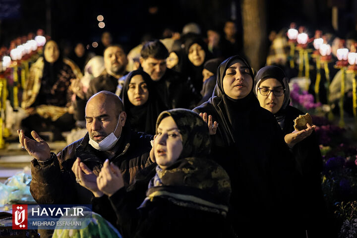 لیالی قدر بیست و یکم ماه رمضان در گلزار شهدا