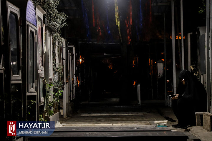 لیالی قدر بیست و یکم ماه رمضان در گلزار شهدا