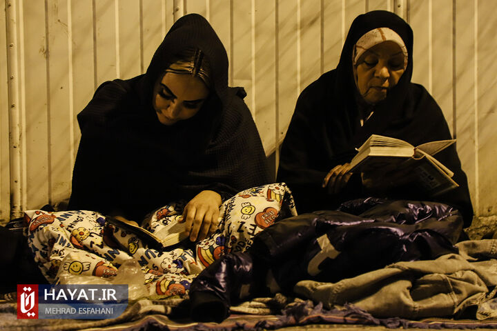 لیالی قدر بیست و یکم ماه رمضان در گلزار شهدا