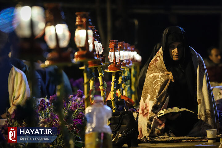 لیالی قدر بیست و یکم ماه رمضان در گلزار شهدا