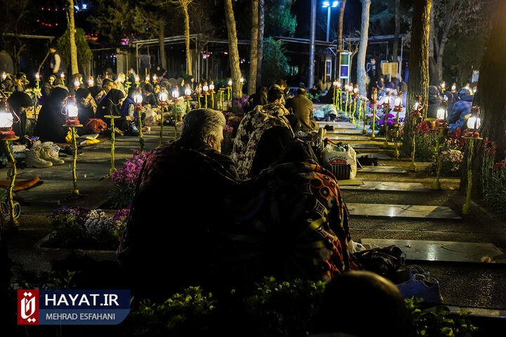 لیالی قدر بیست و یکم ماه رمضان در گلزار شهدا