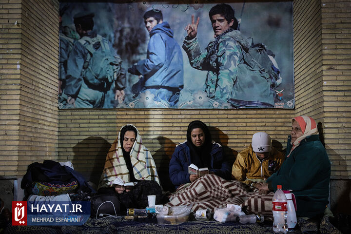 لیالی قدر بیست و یکم ماه رمضان در گلزار شهدا