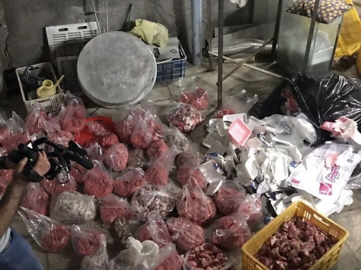 کشف ۷۰ تن گوشت فاسد در شهرری