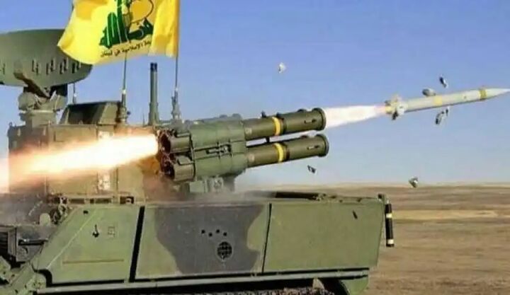 حمله سنگین موشکی حزب الله به شمال فلسطین اشغالی