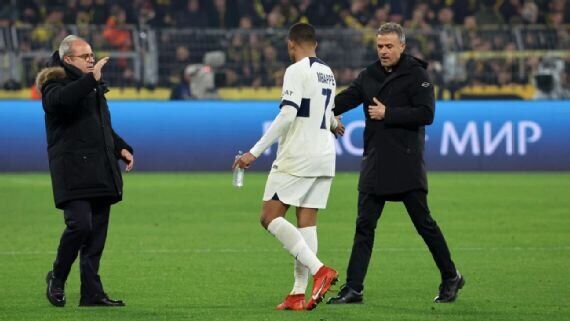 حمایت انریکه از امباپه پیش از بازی بزرگ حمایت انریکه از امباپه پیش از بازی بزرگ