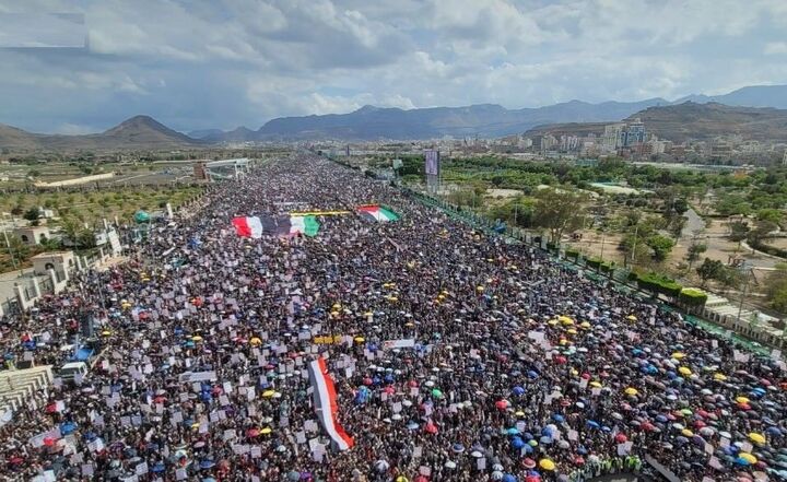 تظاهرات گسترده یمنی‌ها در روز جهانی قدس