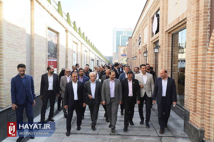 افتتاح مجتمع تجاری و فرهنگی رواق