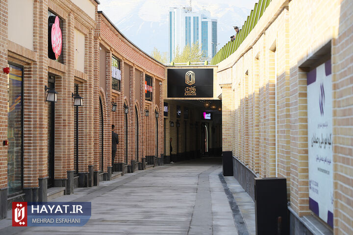 افتتاح مجتمع تجاری و فرهنگی رواق