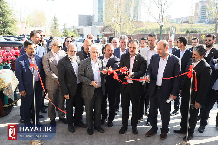 افتتاح مجتمع تجاری و فرهنگی رواق