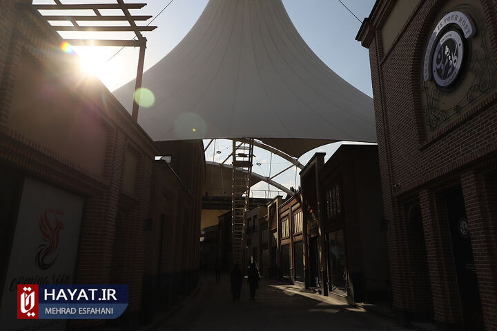 افتتاح مجتمع تجاری و فرهنگی رواق