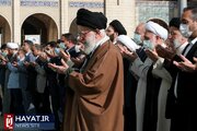 نماز عید سعید فطر به امامت رهبر انقلاب اقامه شد
