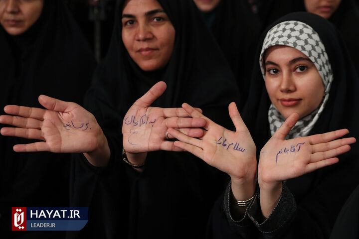 دیدار رمضانی جمعی از دانشجویان با رهبر انقلاب