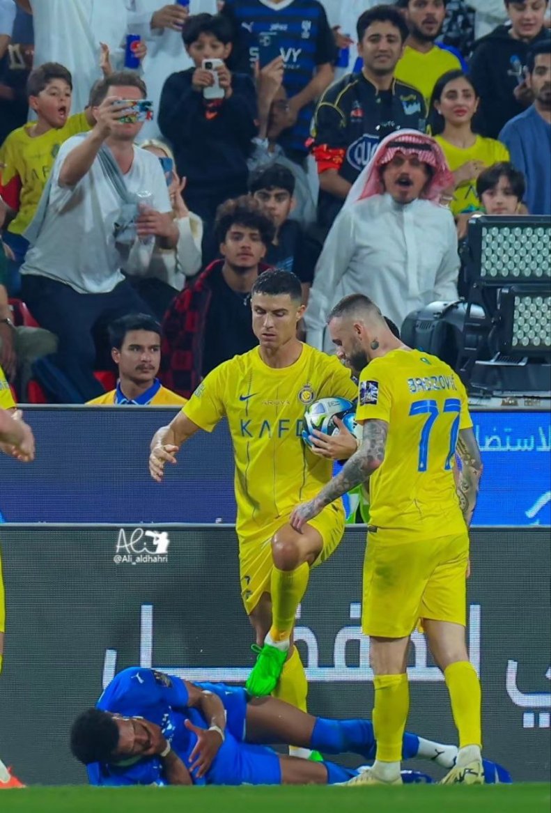 اخراج جنجالی رونالدو در عربستان؛ کارت قرمز به جای جام قهرمانی + فیلم