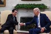 دیدار بایدن با نخست وزیر ژاپن در کاخ سفید
