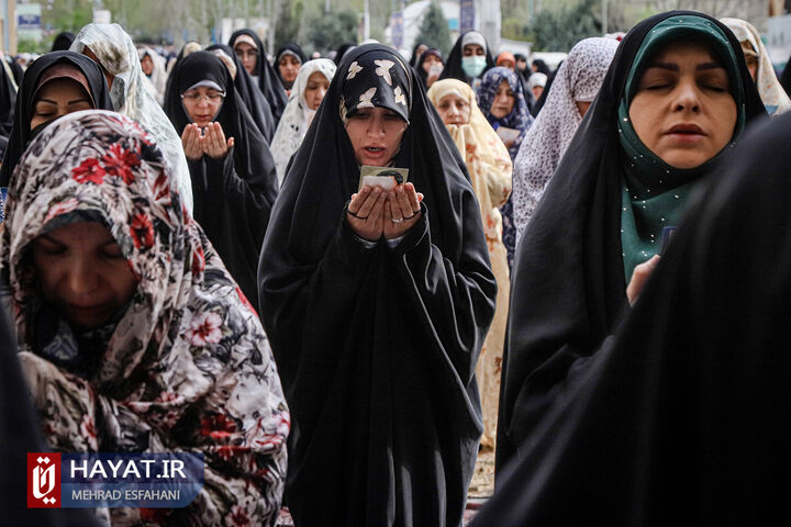 نماز عید فطر در مصلی امام خمینی (ره)