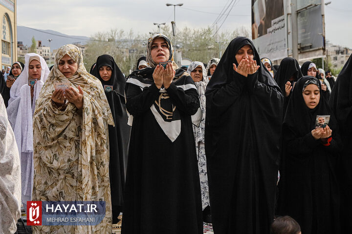 نماز عید فطر در مصلی امام خمینی (ره)