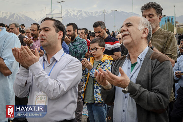 نماز عید فطر در مصلی امام خمینی (ره)