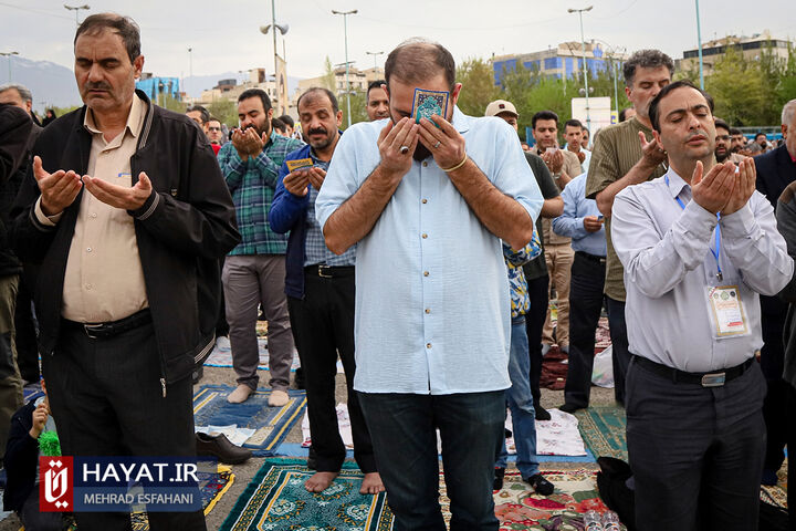 نماز عید فطر در مصلی امام خمینی (ره)