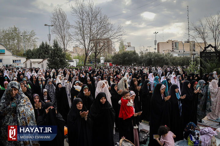 نماز عید فطر در مصلی امام خمینی (ره)