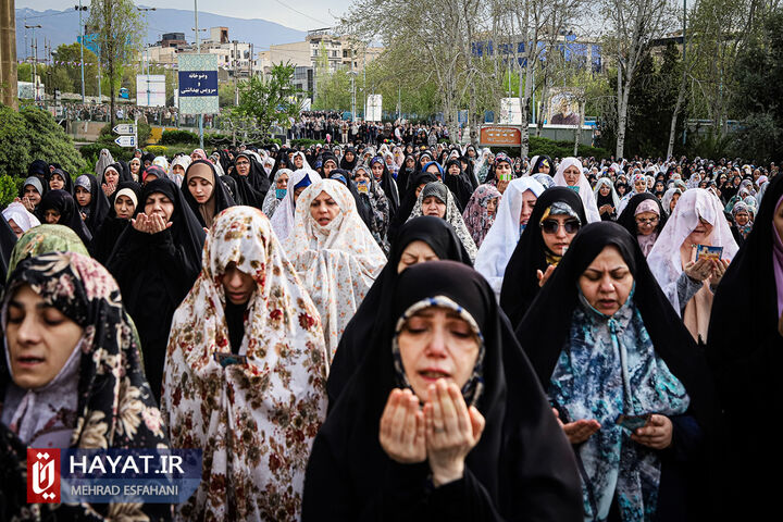 نماز عید فطر در مصلی امام خمینی (ره)