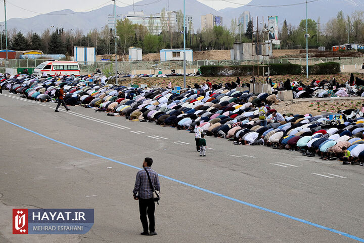 نماز عید فطر در مصلی امام خمینی (ره)