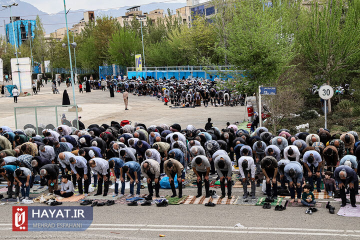 نماز عید فطر در مصلی امام خمینی (ره)