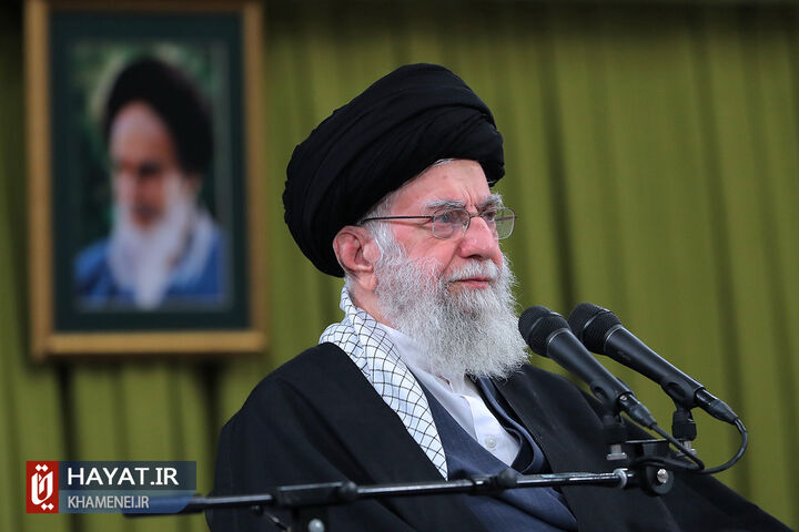 دیدار مسئولان نظام و سفرای کشورهای اسلامی رهبر انقلاب