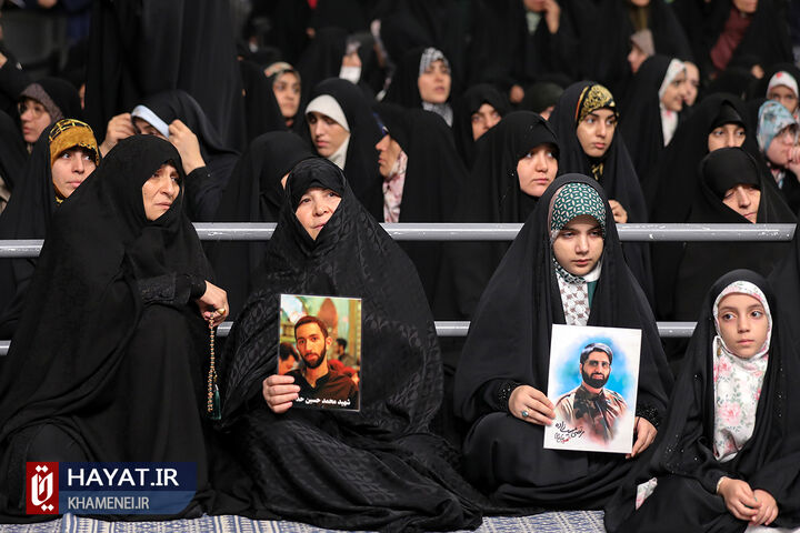 دیدار مسئولان نظام و سفرای کشورهای اسلامی رهبر انقلاب