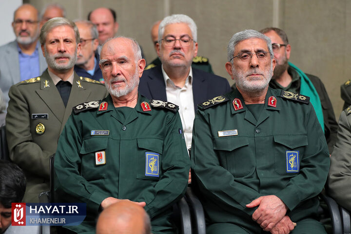 دیدار مسئولان نظام و سفرای کشورهای اسلامی رهبر انقلاب