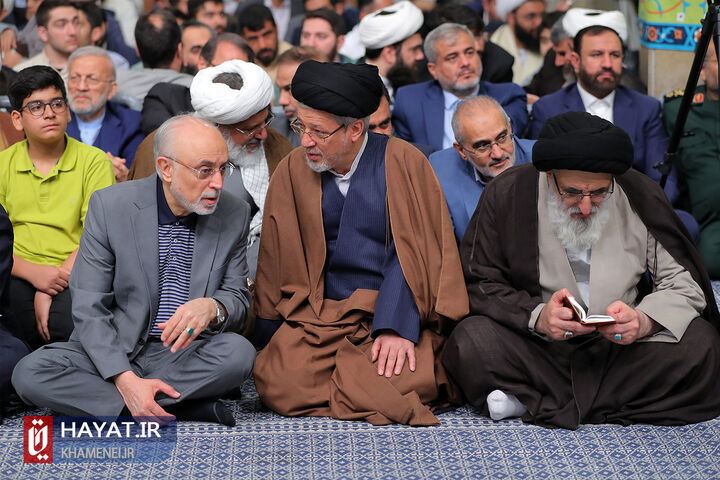 دیدار مسئولان نظام و سفرای کشورهای اسلامی رهبر انقلاب